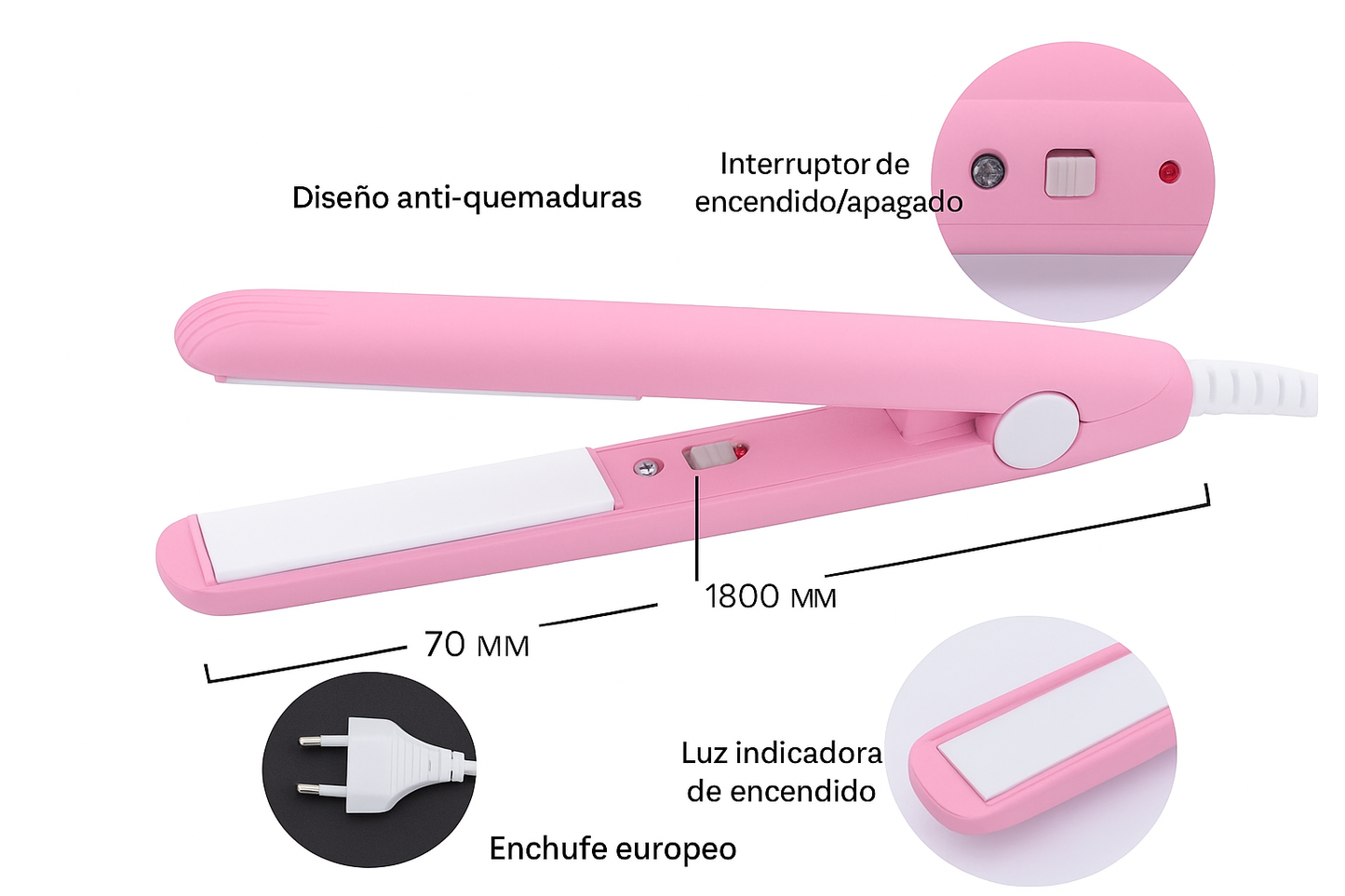 HairLift Mini - Tu belleza en minutos, donde estés