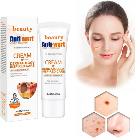 Crema Antiverrugas – Eliminación Rápida y Sin Dolor